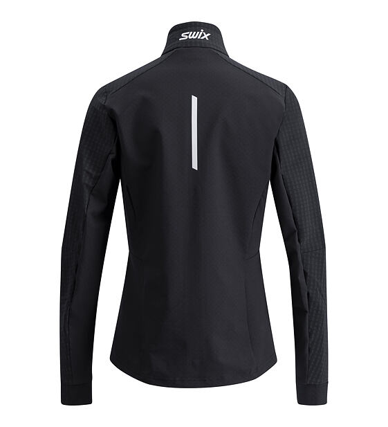 Dámská funkční mikina Swix Pace Hybrid Full Zip Midlayer W