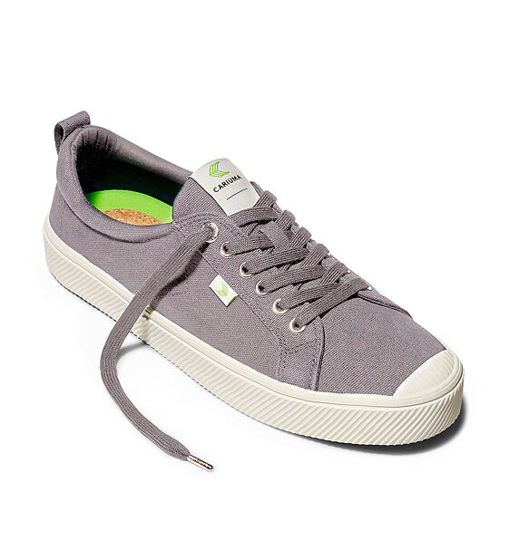 Dámské volnočasové boty Cariuma OCA Low Mystic Grey Canvas Sneaker