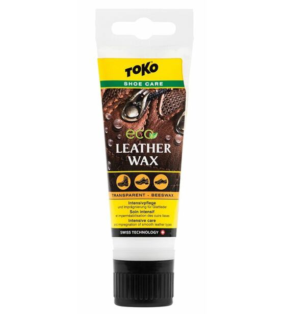 Vosk na boty Toko Leather Wax Transp-Beeswax 75ml