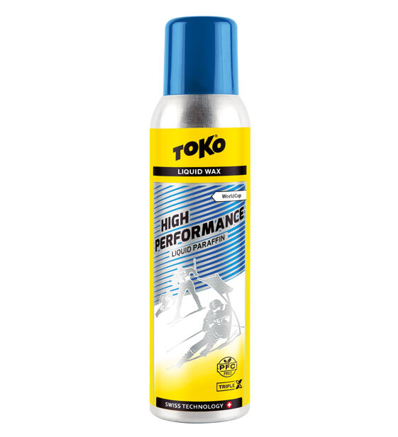 Skluzný vosk Toko High Performance Liquid Paraffin blue 125ml