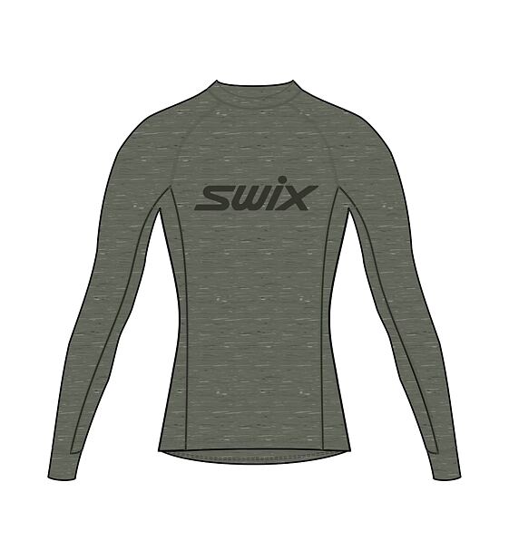 Pánské funkční triko Swix RaceX Merino LS M