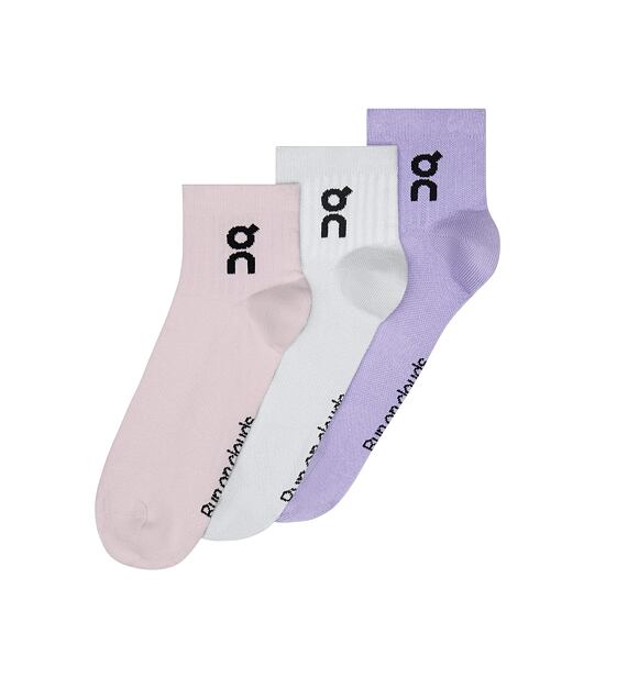 Ponožky On Logo Sock Mid 3-pack