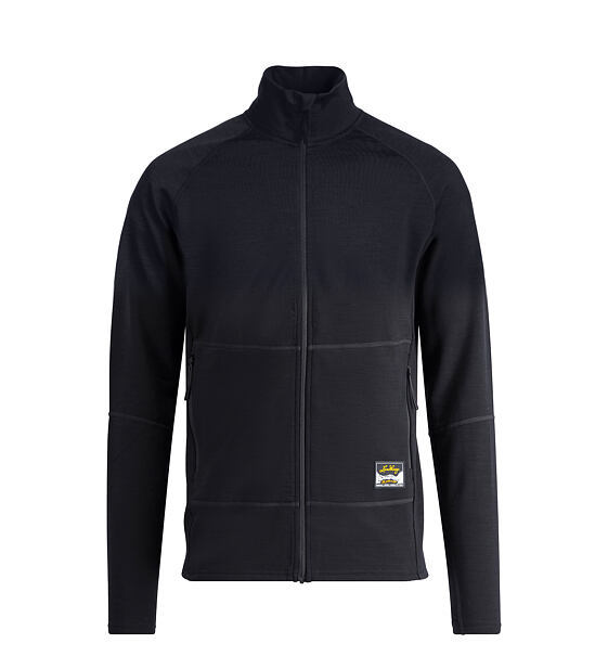Férfi merinó pulóver Lundhags Tived Merino Full Zip M