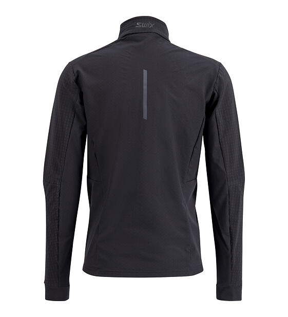 Pánská funkční mikina Swix Pace Hybrid Full Zip Midlayer M