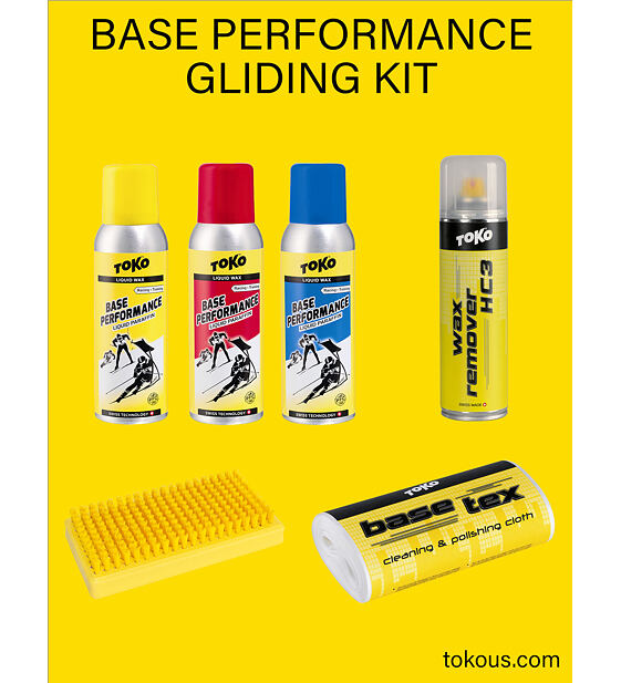 Skluzný vosk Toko Base Performance Gliding Kit