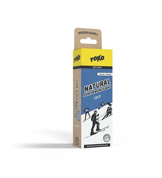 Skluzný vosk Toko Natural Speed Blue 120g