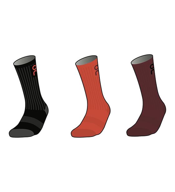 Ponožky On Logo Sock 3-Pack