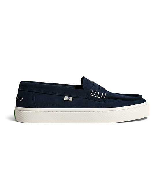 Pánské volnočasové boty Cariuma CAJU Loafer Navy Suede