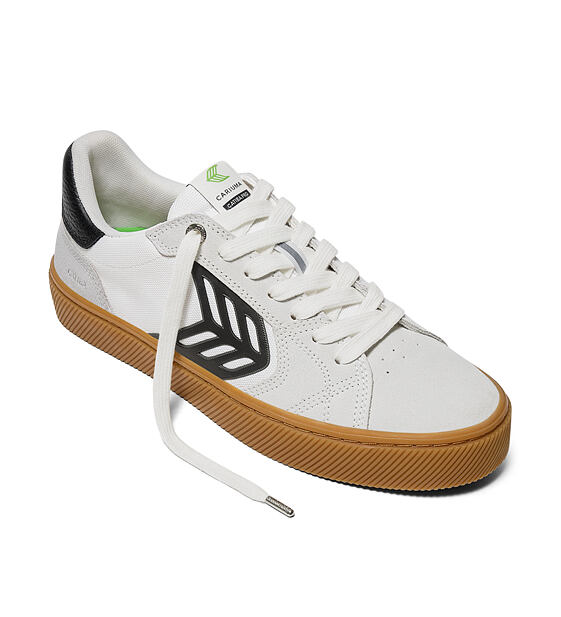 Pánské volnočasové boty Cariuma CATIBA PRO 2.0 Suede and Cordura Gum Smoke White