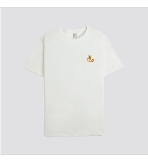 Cariuma T-Shirt Off White Floral Surfboard