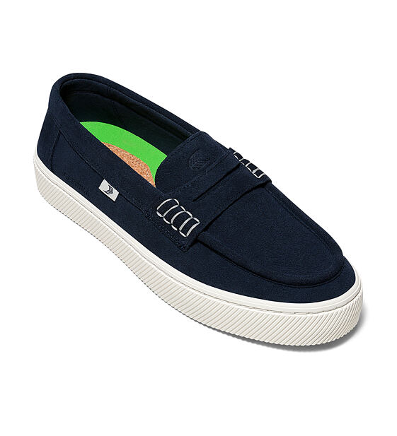 Pánské volnočasové boty Cariuma CAJU Loafer Navy Suede
