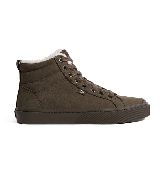 Dámské volnočasové boty Cariuma OCA Therma High All Teak Suede Boot