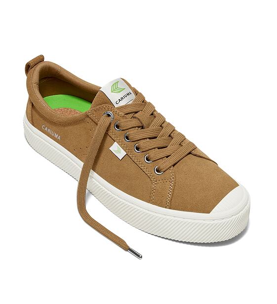 Pánské volnočasové boty Cariuma OCA Low Camel Suede Sneaker