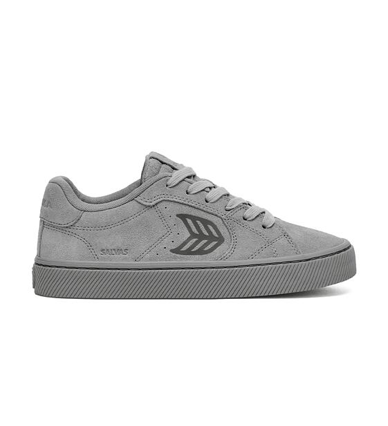 Pánské volnočasové boty Cariuma SALVAS All Light Grey Suede Sneaker