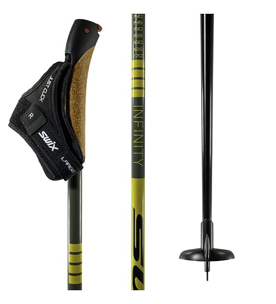 Hole na běžky Swix Infinity Just click Alu pole