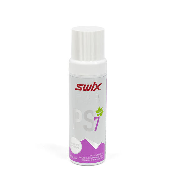 Skluzný vosk Swix PS7 Liquid Violet 80ml