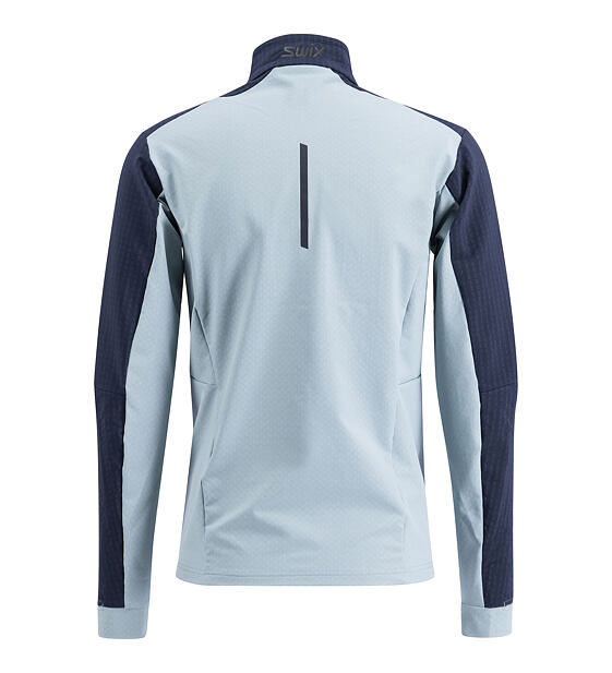 Pánská funkční mikina Swix Pace Hybrid Full Zip Midlayer M