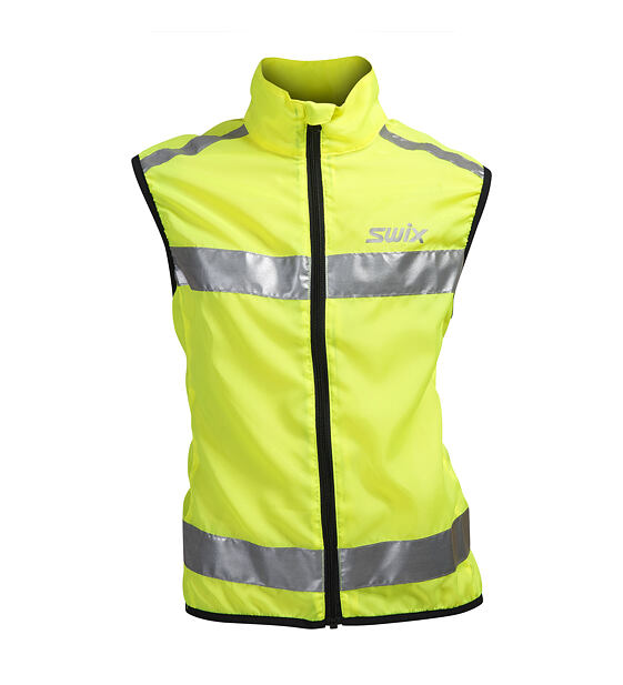 Juniorská běžecká vesta Swix Flash Reflective Vest Jr
