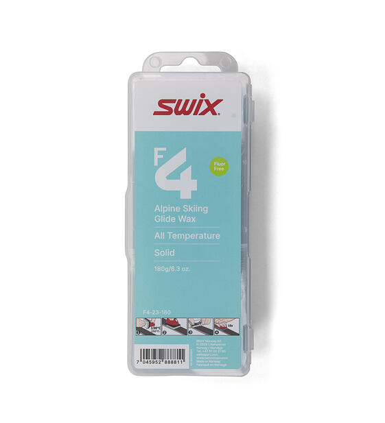 Skluzný vosk Swix F4 Glidewax 180g