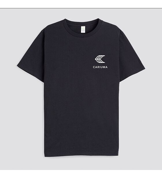 Cariuma T-Shirt Black with Small Off-White Logo