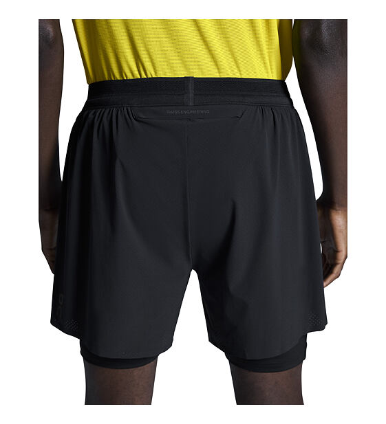 Férfi tövid futónadrág On 5" Performance 2/1 Shorts