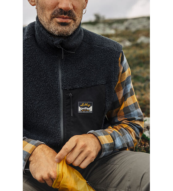 Pánská merino vesta Lundhags Flok Wool Pile Vest M