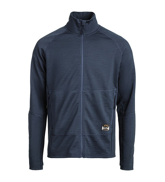 Férfi merinó pulóver Lundhags Tived Merino Full Zip M
