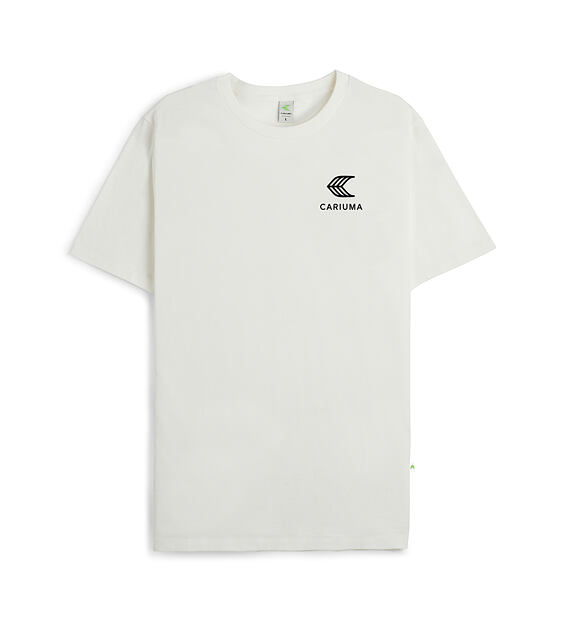 Unisex tričko Cariuma T-Shirt Off-White with Small Black Logo