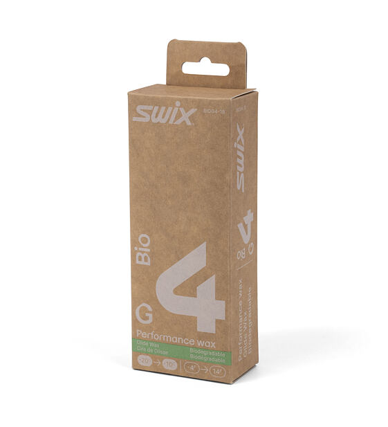 Skluzný vosk Swix Bio-G4 Performance Wax, 180g