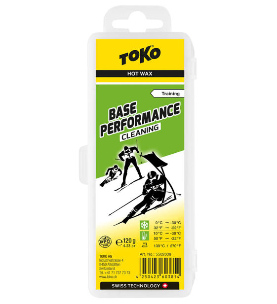 Skluzný vosk Toko Base Performance Cleaning 120g