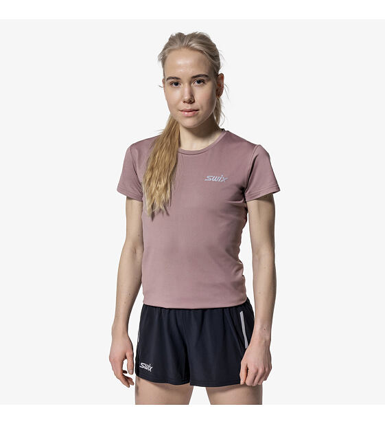 Női futópóló Swix Pace NTS Short Sleeve Baselayer Top W