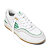 Dámské volnočasové boty Cariuma UBA Gum White Leather Green Logo Sneaker