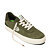 Pánské volnočasové boty Cariuma LUAN PRO Olive Green Suede Ivory Logo Burnt Olive Sneaker