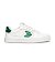 Pánské volnočasové boty Cariuma SALVAS White Leather Abundant Green Logo Sneaker
